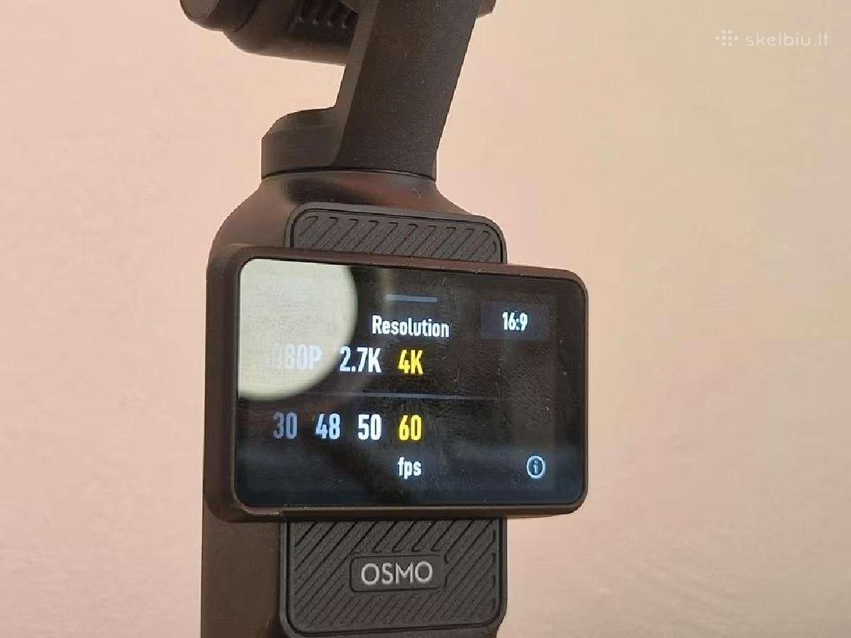 Dji Osmo pocket 3 - nuotraukos Nr. 9