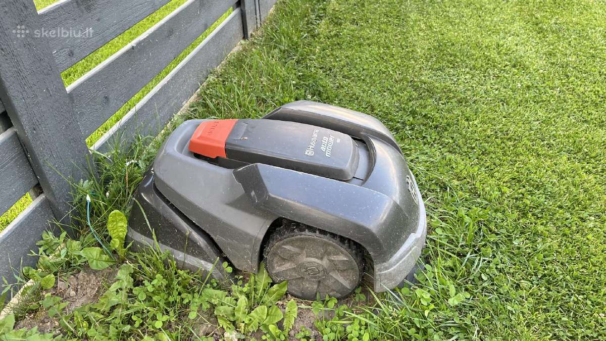 Vejos robotas husqvarna 105 - nuotraukos Nr. 2