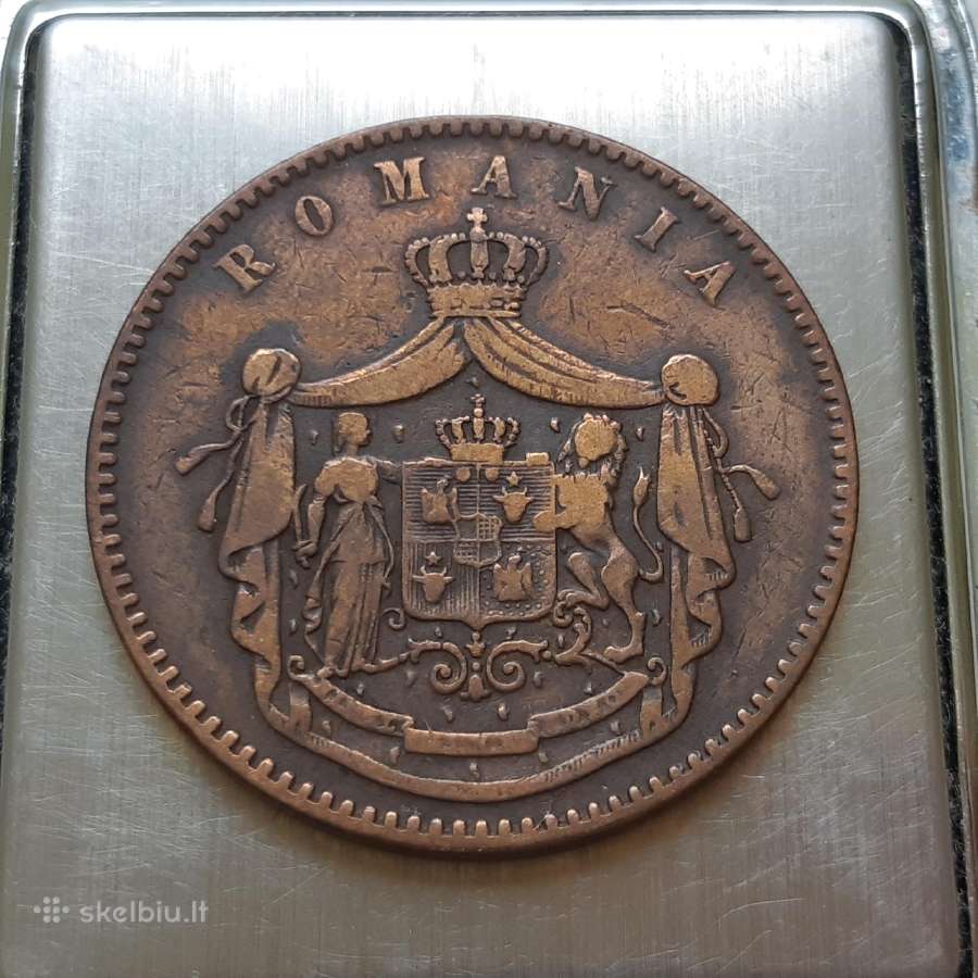 Rumunija 10 banių 1867 - nuotraukos Nr. 2