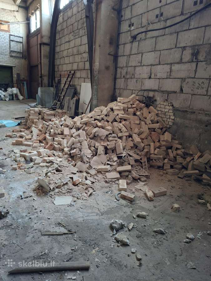 Šamotines plytos, apie 500vnt. Kaina simbolinė. - nuotraukos Nr. 2