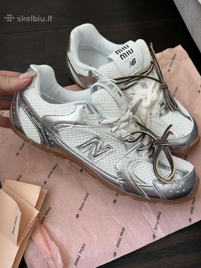 Laisvalaikio kedai miumiu x newbalance - nuotraukos Nr. 3