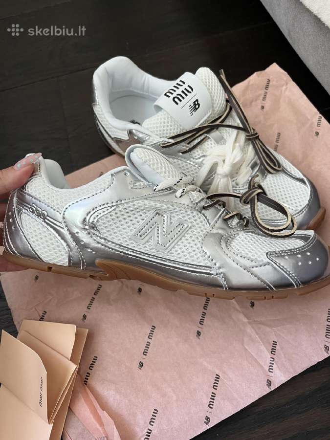 Laisvalaikio kedai miumiu x newbalance - nuotraukos Nr. 4
