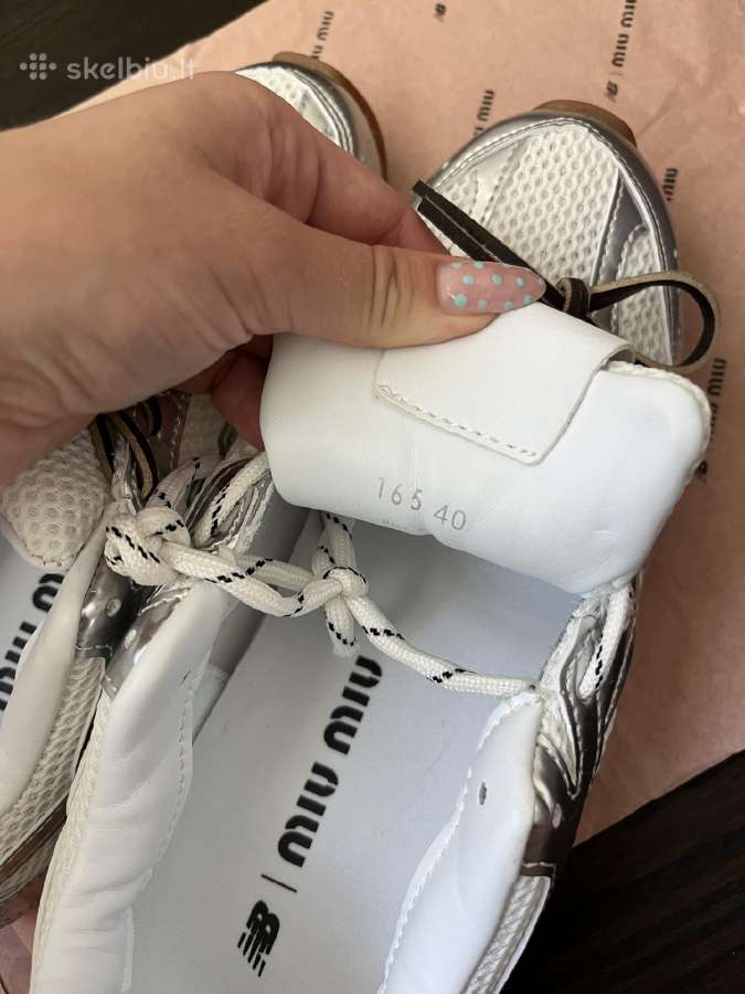 Laisvalaikio kedai miumiu x newbalance - nuotraukos Nr. 7