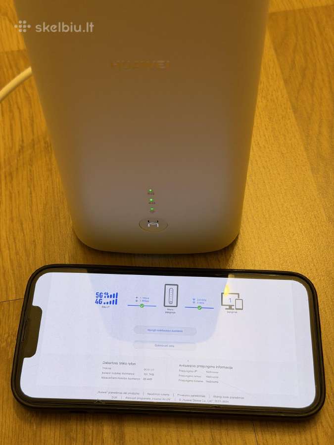 Huawei 5G Cpe Pro 2 - maršrutizatorius / modemas - nuotraukos Nr. 7