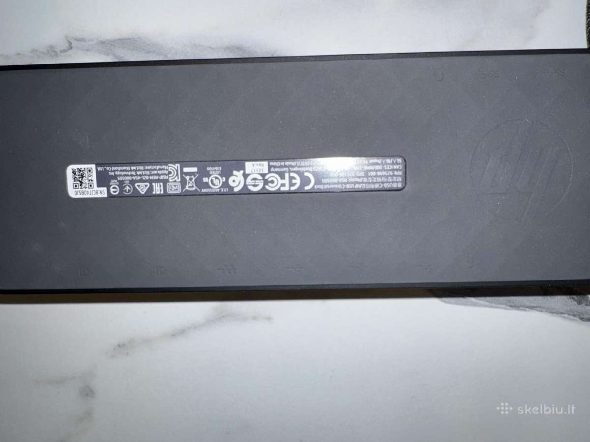 Hp Usb-c universal docking station - nuotraukos Nr. 3