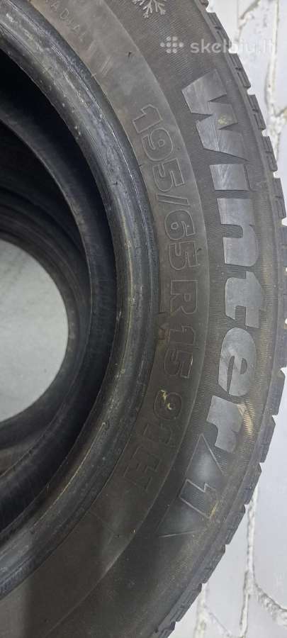 Tigar Winter 195/65r15 Likutis 5mm 2008m - nuotraukos Nr. 2
