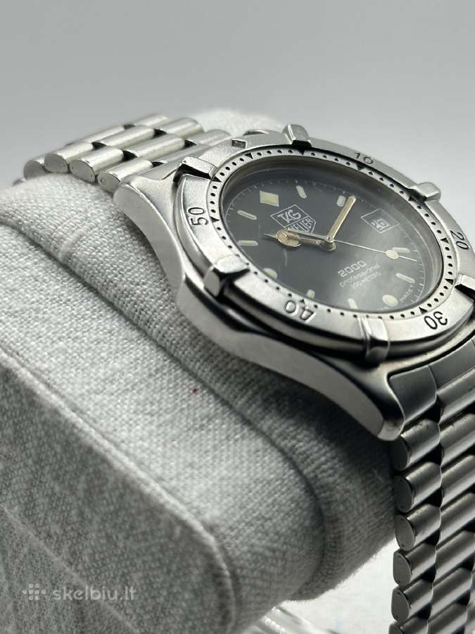 Naudotas Tag Heuer 38mm 2000 professional quartz - nuotraukos Nr. 4