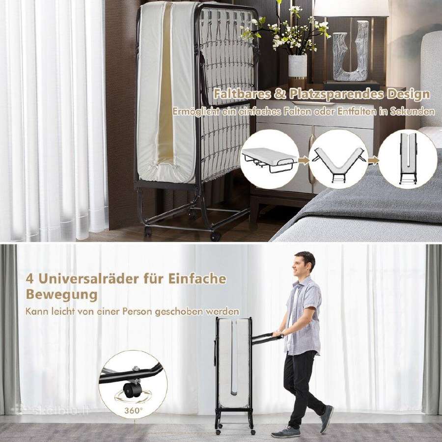 Sulankstomos lovos su čiužiniu - nuotraukos Nr. 4