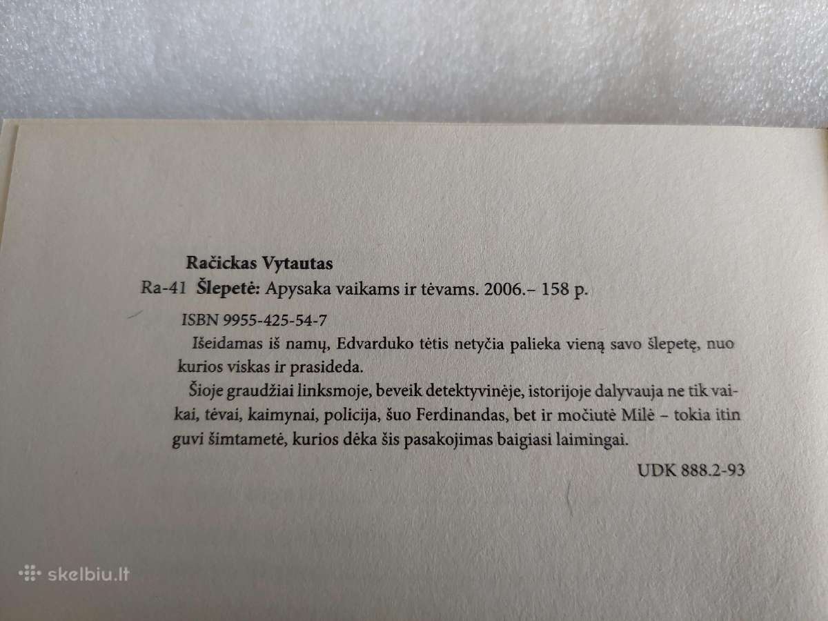 Šlepetė - nuotraukos Nr. 3