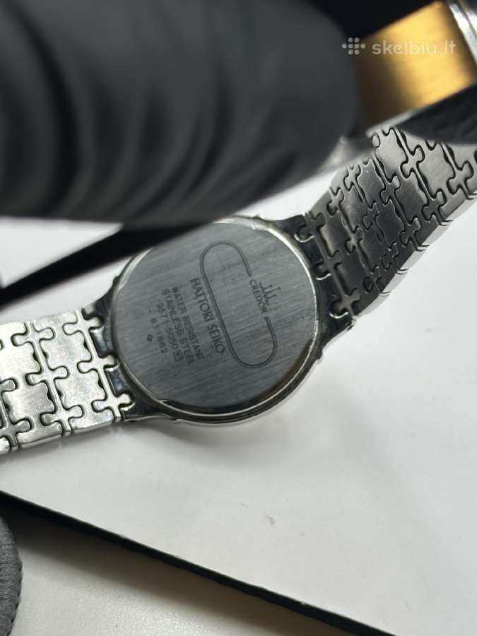 Vintažinis Seiko Credor - Ypatingai retas - nuotraukos Nr. 9