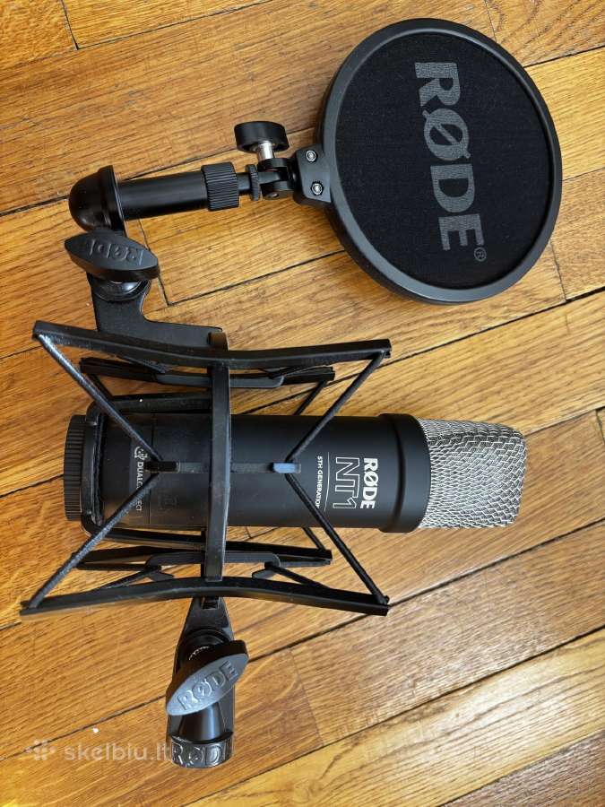 Rde Nt1 5th Gen (Black) Studijinis Mikrofonas - nuotraukos Nr. 2