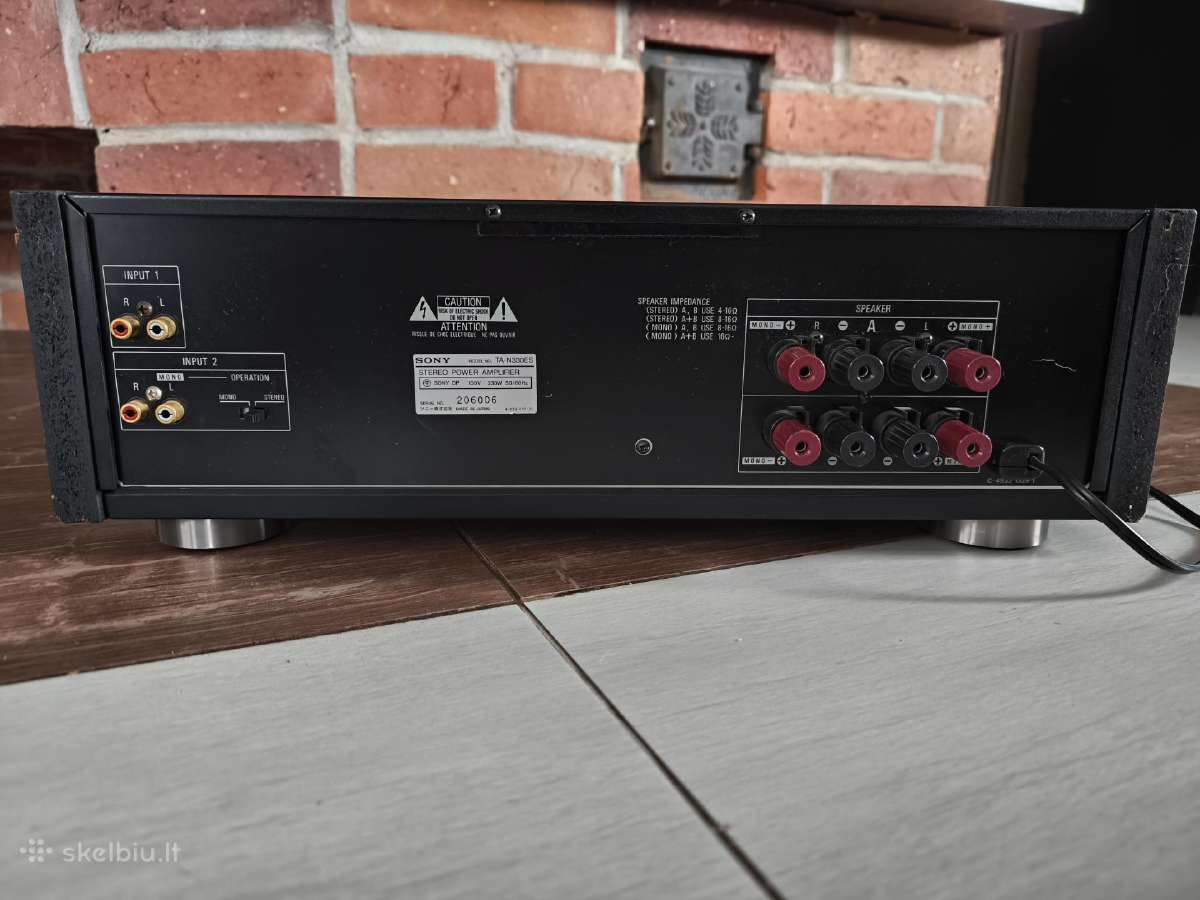 Sony Ta-n330es galios stiprintuvas - nuotraukos Nr. 7