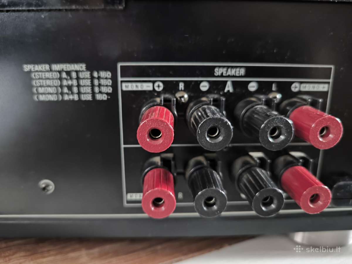 Sony Ta-n330es galios stiprintuvas - nuotraukos Nr. 9