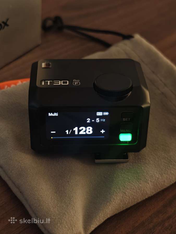 Godox it30 Pro Fuji flash - nuotraukos Nr. 7