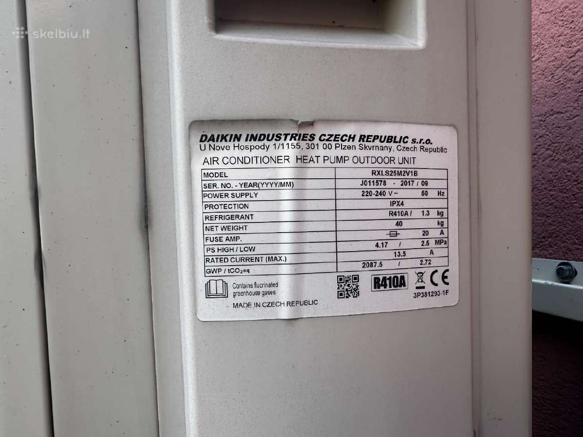 Daikin šilumos siurblys - nuotraukos Nr. 3