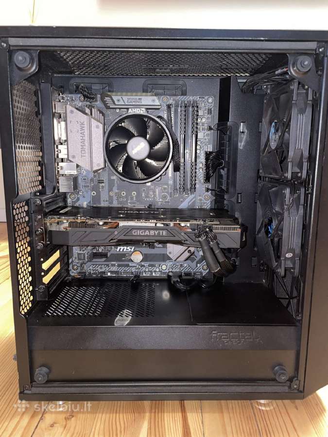 Zaidimu kompiuteris Gtx1070ti R5 2600 - nuotraukos Nr. 3