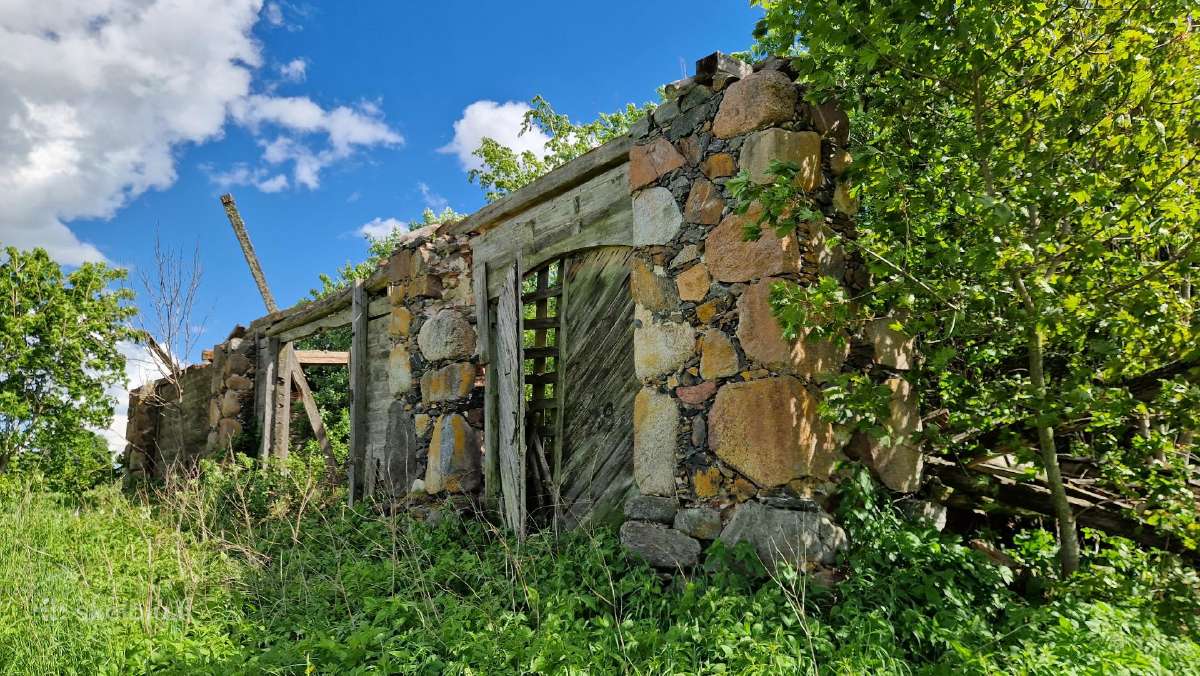 Sklypas su buvusio dvaro kluono griuvėsiais - nuotraukos Nr. 2