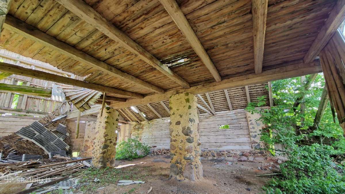 Sklypas su buvusio dvaro kluono griuvėsiais - nuotraukos Nr. 4
