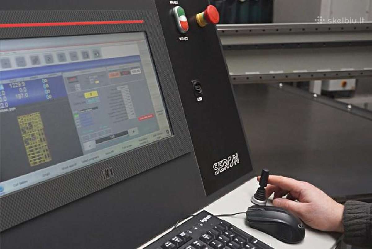CNC plazminio pjovimo staklės Seron 2060 - nuotraukos Nr. 2