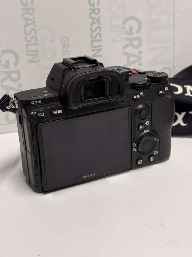 Sony a7III (7m3) body mažai naudotas - nuotraukos Nr. 4