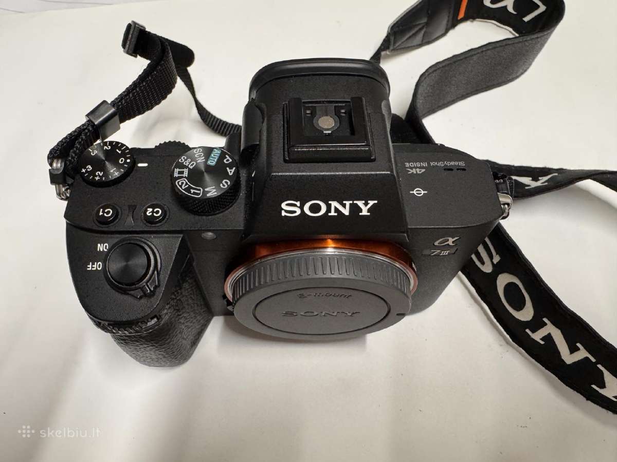 Sony a7III (7m3) body mažai naudotas - nuotraukos Nr. 5