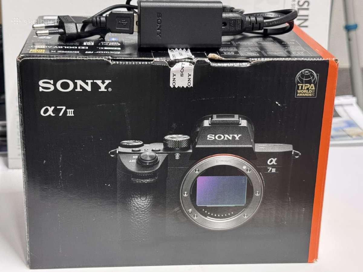 Sony a7III (7m3) body mažai naudotas - nuotraukos Nr. 7