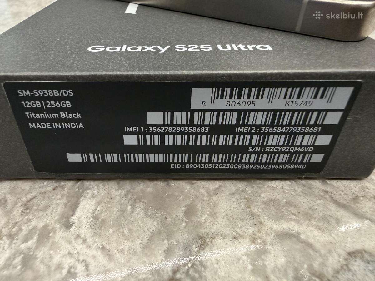 Samsung s25 ultra, 12/256gb - nuotraukos Nr. 10