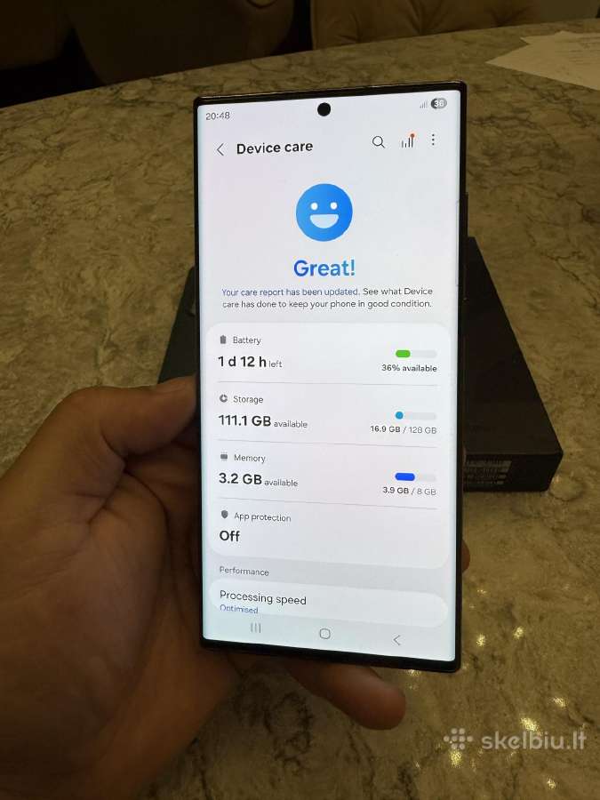 Samsung s22 ultra, 8/128gb - nuotraukos Nr. 4