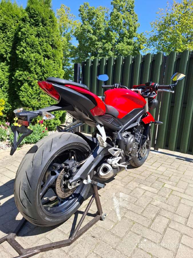 Triumph street triple 660 2018 A2 - nuotraukos Nr. 2