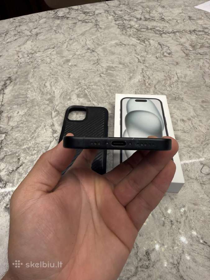 iPhone 15, 128gb 100% - nuotraukos Nr. 7