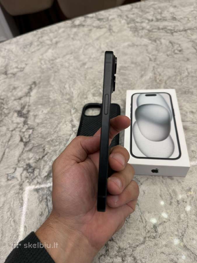 iPhone 15, 128gb 100% - nuotraukos Nr. 8
