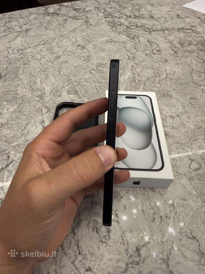 iPhone 15, 128gb 100% - nuotraukos Nr. 9