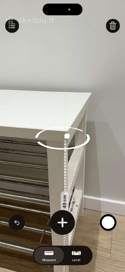 Ikea spintele ir batu laikymo lentyna - nuotraukos Nr. 11