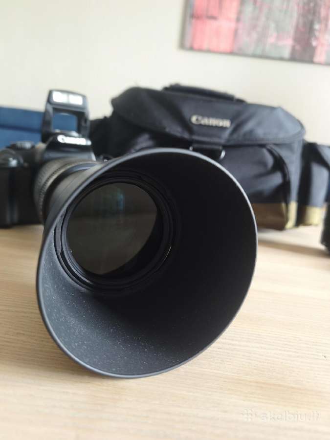 Canon EOS 1100d fotoaparatas plius du objektyvai - nuotraukos Nr. 14