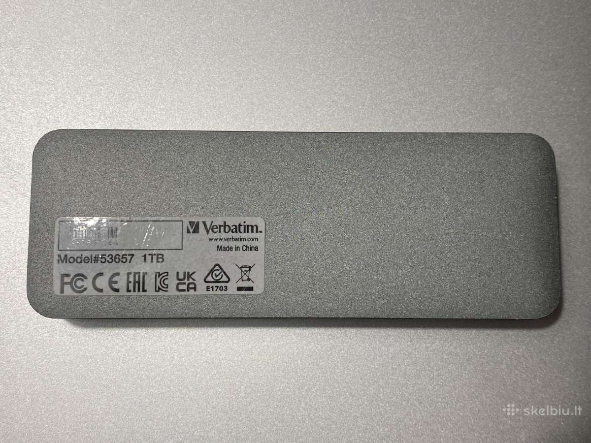 1tb išorinis SSD - nuotraukos Nr. 2