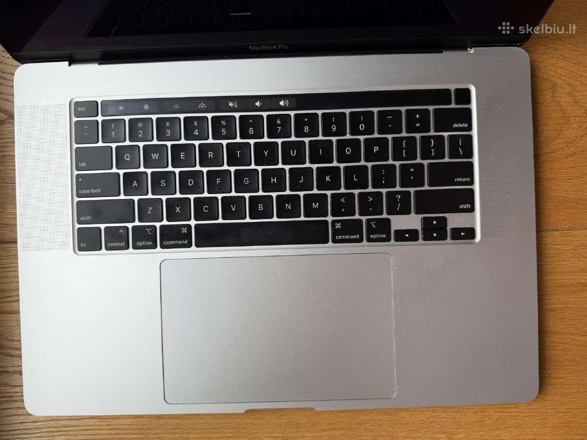 MacBook Pro 2019 i7 32gb - nuotraukos Nr. 4