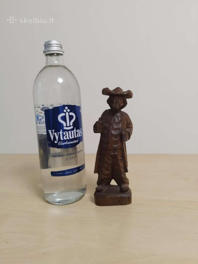 Vintažinė medine jureivio/kapitono statulėlė - nuotraukos Nr. 5