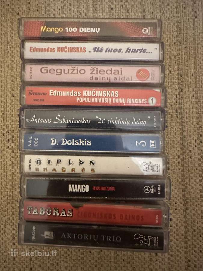 Lietuviškos muzikos kasetės - nuotraukos Nr. 2