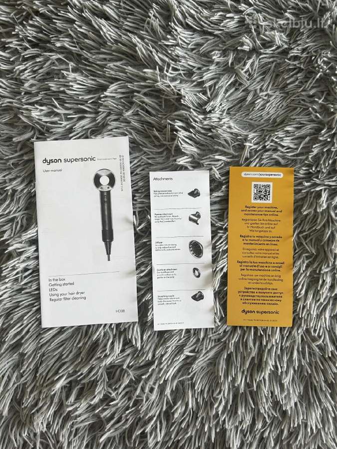 Dyson supersonic plaukų džiovintuvas - nuotraukos Nr. 17