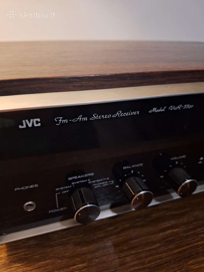 JVC Vr 5501 garso stiprintuvas su radio - nuotraukos Nr. 4