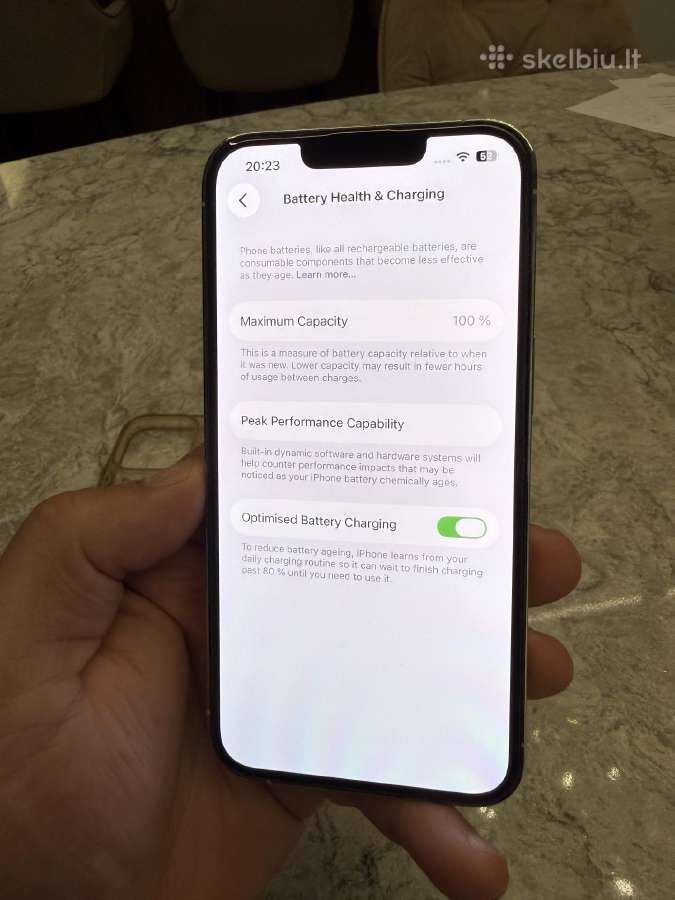 iPhone 13 pro, 128gb 100% baterija - nuotraukos Nr. 5
