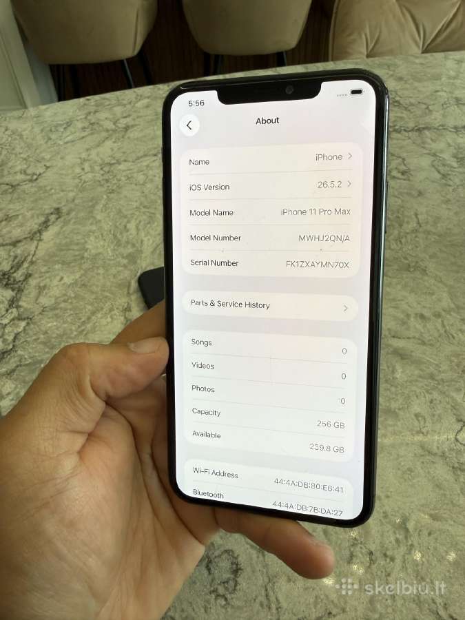 iPhone 11 pro max, 256gb - nuotraukos Nr. 4