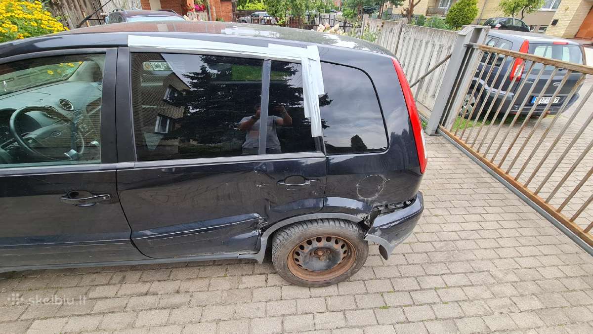 Ford Fusion+ - 2006 metų 1.6 Tdci. Po įvykio. - nuotraukos Nr. 3