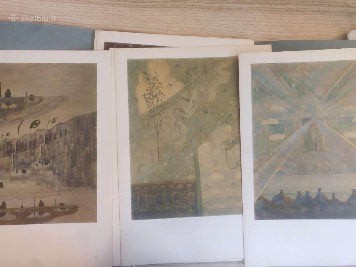 M. K. Čiurlionis. Reprodukcijos 1968m. - nuotraukos Nr. 5