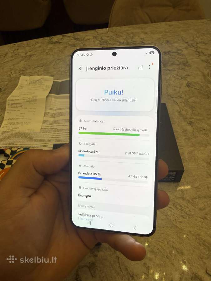 Samsung s25, 8/256gb - nuotraukos Nr. 4