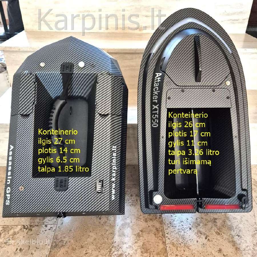 Attacker XT 550, GPS 116tšk, Echolotas,barstytuvas - nuotraukos Nr. 4
