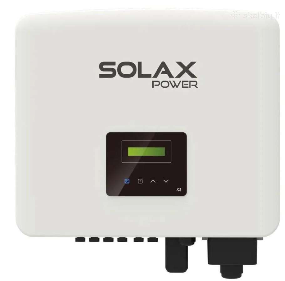 Išparduodami Nauji Inverteriai Solax, Fox, Solis - nuotraukos Nr. 2