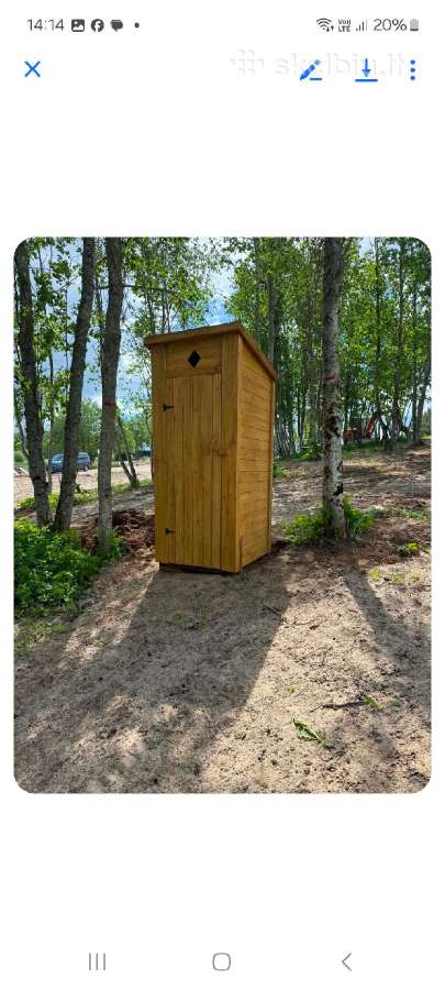 Lauko tualetai, lauko tualetas statyboms osb - nuotraukos Nr. 7