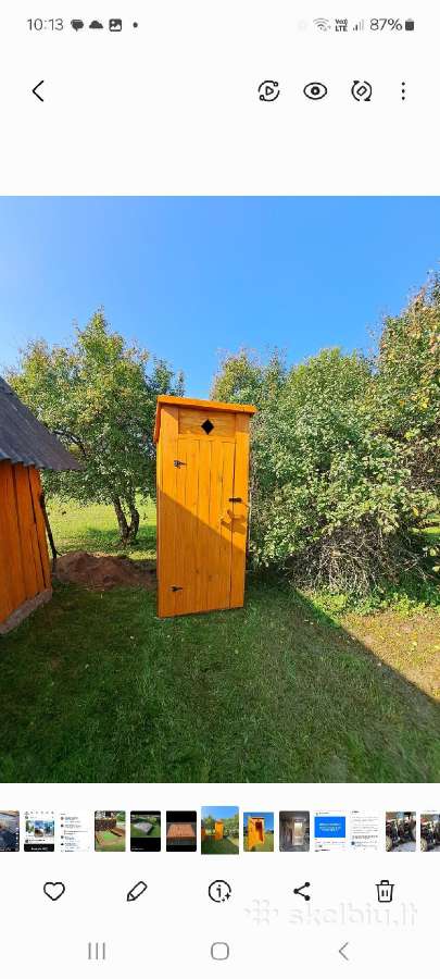 Lauko tualetai, lauko tualetas statyboms osb - nuotraukos Nr. 13