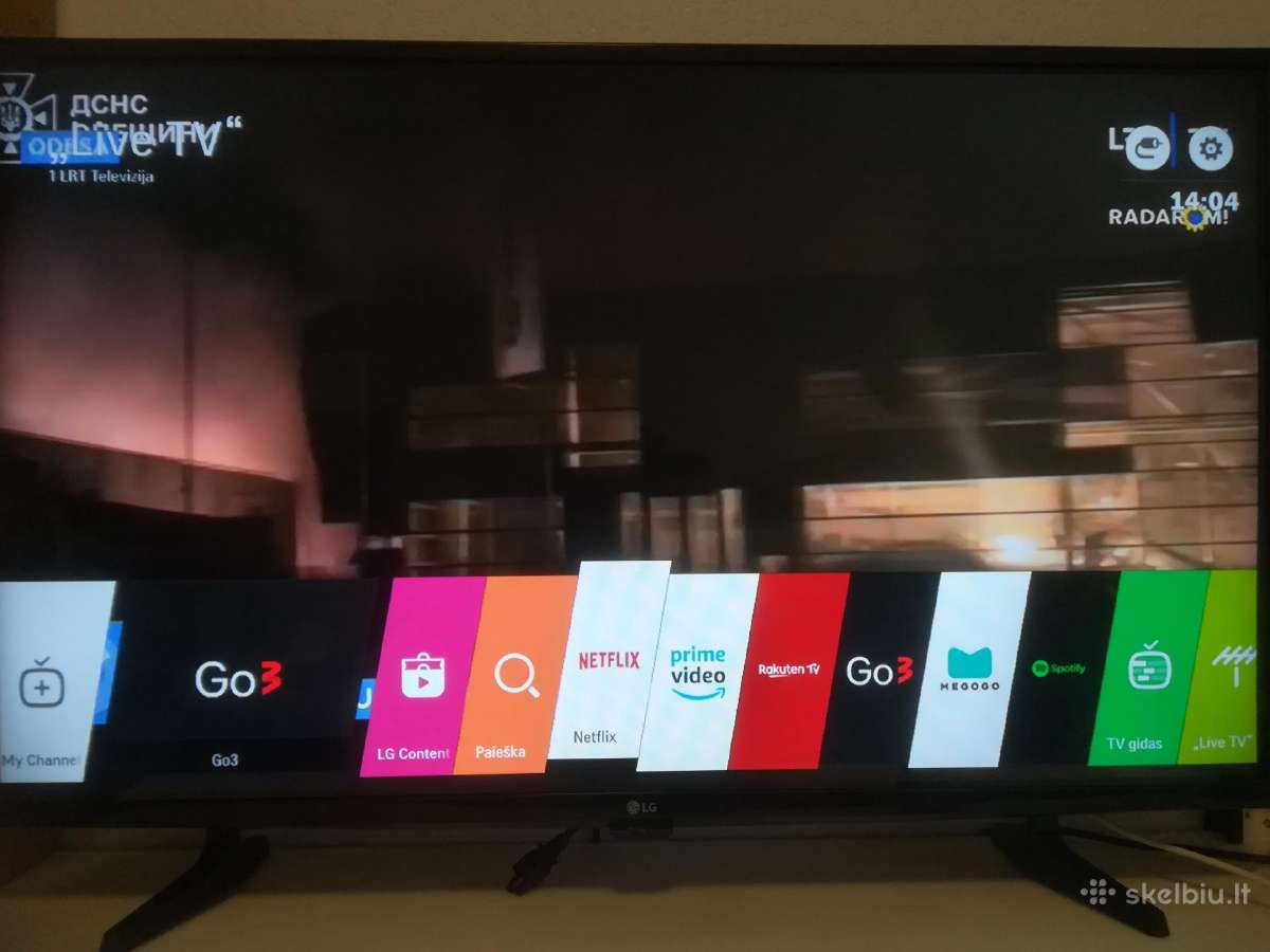 LG 43lj594v 109cm Full HD Smart Wi-fi Go3 Yuotube - nuotraukos Nr. 2